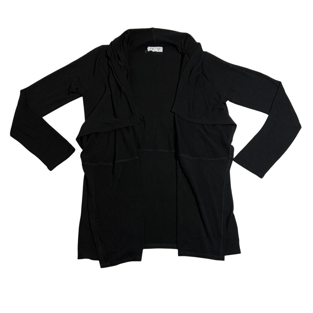 Velvet by Graham & Spencer Open Front Knit Cardigan Size Small Minimalist Casual